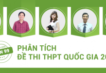 Sự kiện cho teen 99: Phân tích đề thi THPT QG 2016
