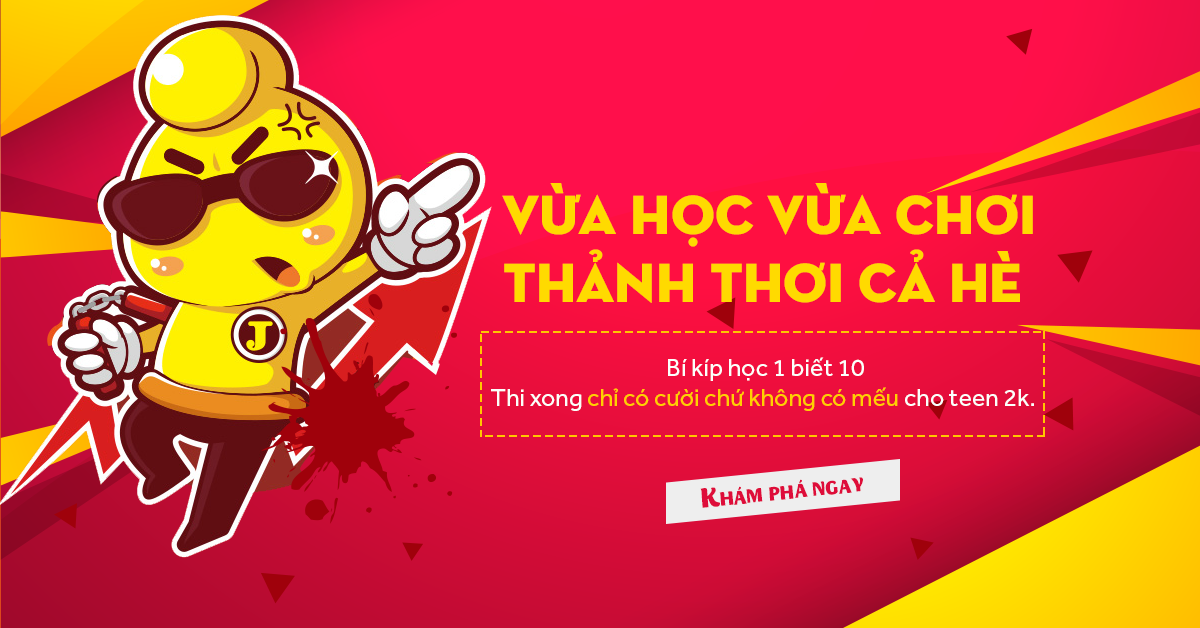 vừa học vừa chơi thảnh thơi cả hè