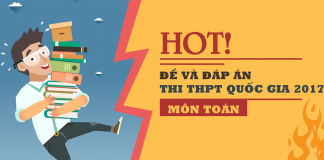 HOT: Đề thi và gợi ý đáp án Toán THPTQG 2017 de-thi-dap-an-toan-thptqg-2017