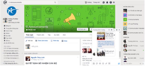 Giao diện Workplace của BJ88DAGA 