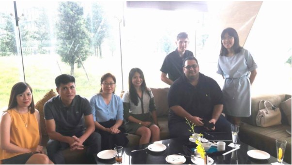 Đại diện BJ88DAGA tại buổi gặp gỡ Workplace team ngày 20/7/2017
