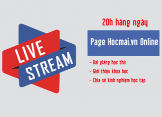 Dành cho teen 2000: Lịch livestream giới thiệu khóa Luyện đề trên fanpage Hocmai.vn Online