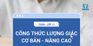 Công thức lượng giác lớp 11 cơ bản – nâng cao