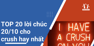 TOP 20 lời chúc 20/10 cho crush hay nhất