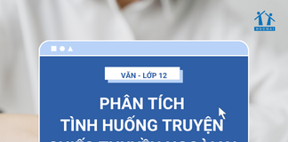 Phân tích tình huống truyện Chiếc thuyền ngoài xa